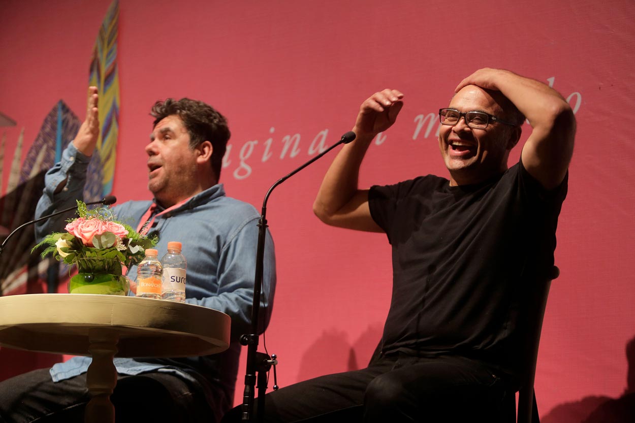 Joselu y Rulo en conversación para el Hay Festival Querétaro 2017